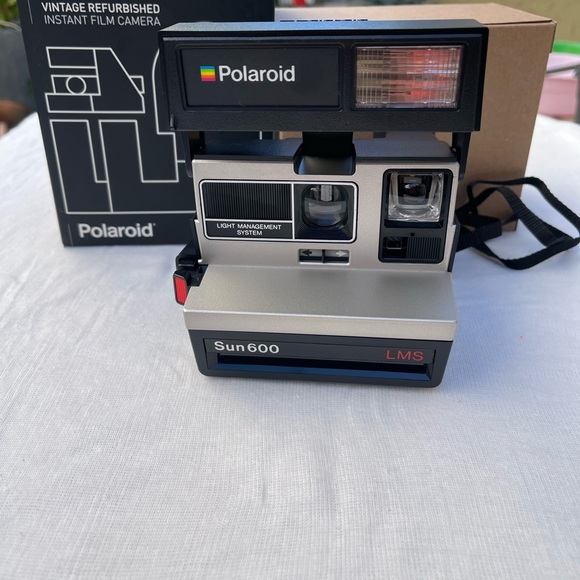 Polaroid Originals Sun 600 Lms Polaroid Camera Battery Vintage